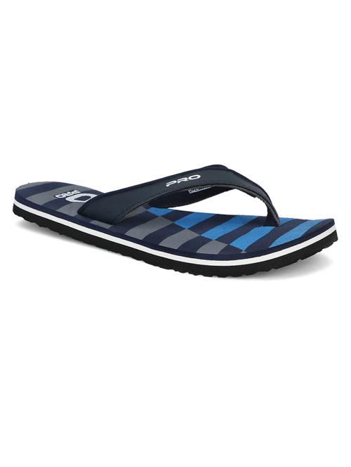 navy synthetic & mesh slip on slippers - 18396616 - Very Small Image - 1