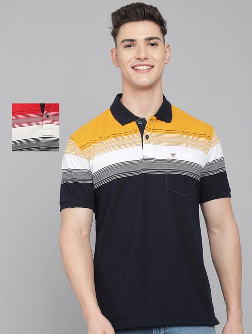 set of 2 printed polo t-shirt - 18397535 - Very Small Image - 1