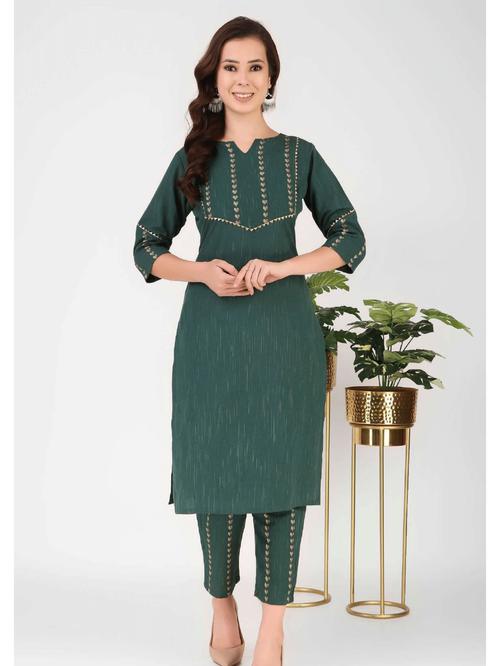 kashini cotton kurta - 18397634 - Very Small Image - 1