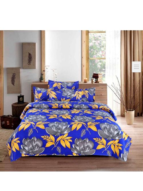 double bed sheet with 2 pillow - 18397913 - Very Small Image - 1