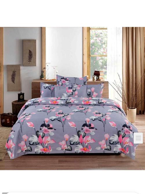 double bed sheet with 2 pillow - 18397915 - Very Small Image - 1