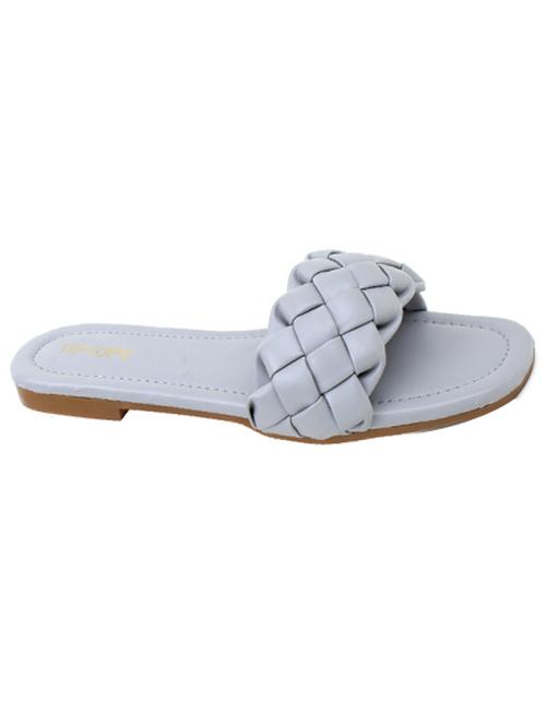 grey slip on sandal - 18398507 - Very Small Image - 1