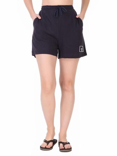 drawstring waist solid short - 18399266 - Very Small Image - 1