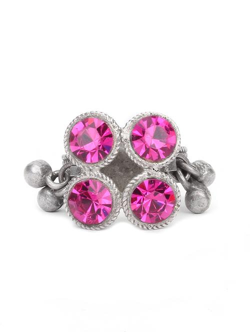 silver handcrafted ring - 18399307 - Very Small Image - 1