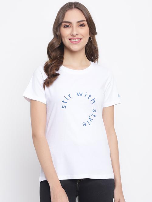 round neck graphic tee - 18399779 - Very Small Image - 1