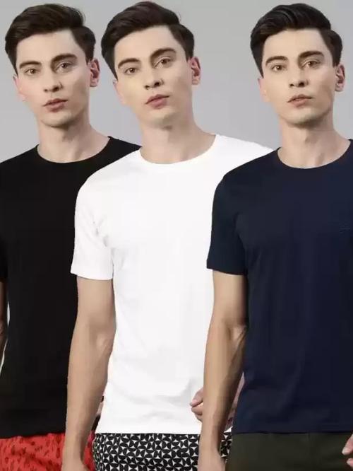 mens round neck dry fit t-shirt - 18399892 - Very Small Image - 1