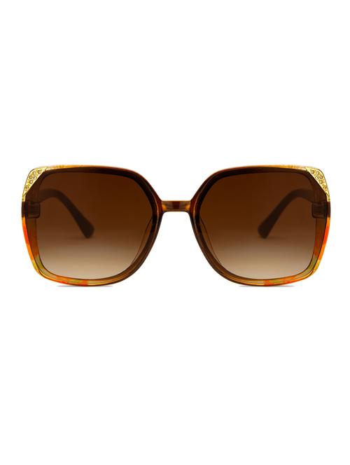 zyaden over-sized women sunglasses-661 - 18400987 - Very Small Image - 1