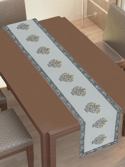texstylehome thick cotton canvas traditional table runner - 18402027 - Very Small Image - 1