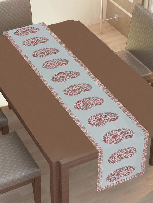 texstylehome thick cotton canvas traditional table runner - 18402031 - Very Small Image - 1