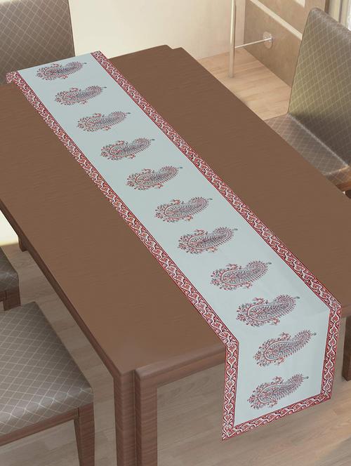 texstylehome thick cotton canvas traditional table runner - 18402049 - Very Small Image - 1