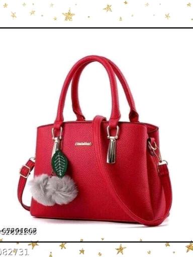 zaaliqa women's red hand-held bag - 18402753 - Very Small Image - 1