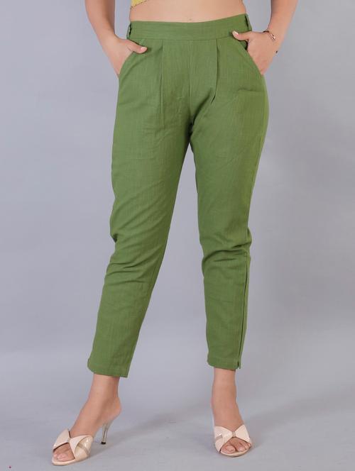 mid rise pleated trouser - 18402920 - Very Small Image - 1