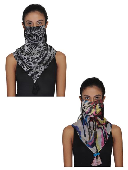 multi colored nylon antipollution women mask - 18403014 - Very Small Image - 1