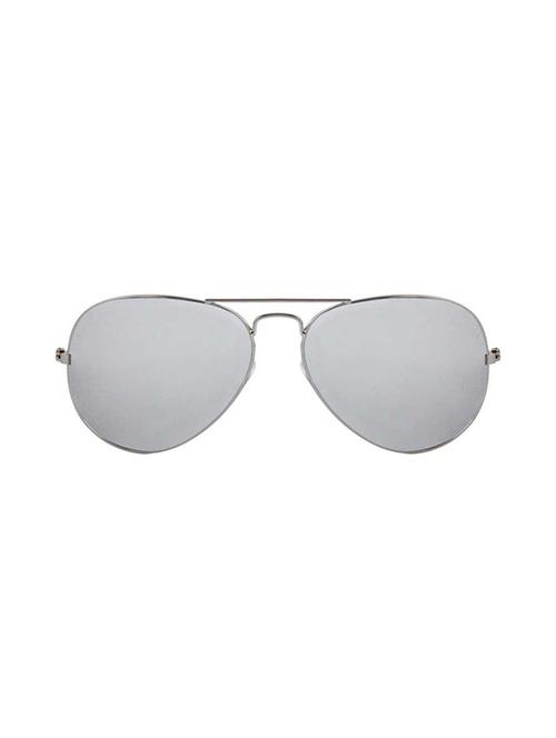 alfalah silver metal aviator unisex sunglasses a7 - 18403716 - Very Small Image - 1