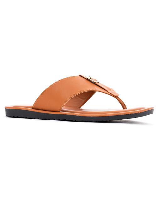 tan suede slip on flip flops - 18403809 - Very Small Image - 1