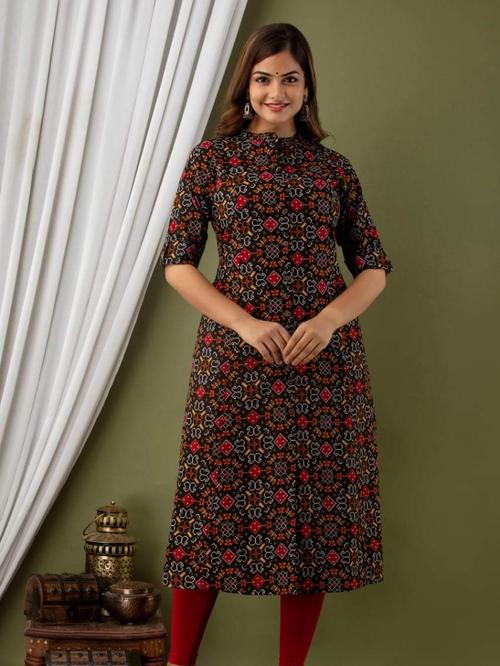 women's a-line kurta - 18404503 - Very Small Image - 1