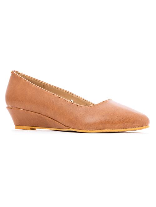 tan slip on ballerina - 18404605 - Very Small Image - 1