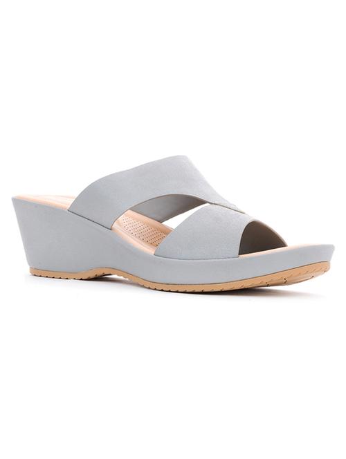 grey slip on sandal - 18404629 - Very Small Image - 1