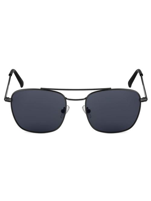 royalmede black rectangle metal unisex sunglasses - 18404854 - Very Small Image - 1