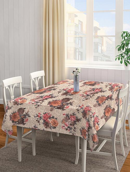 klotthe multi rectangular 72" x 52" cotton table cover - 18405746 - Very Small Image - 1