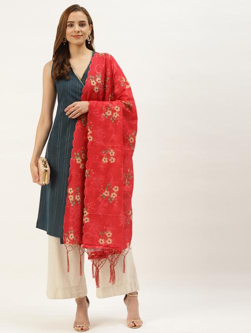 printed women dupatta - 18406377 - Very Small Image - 1