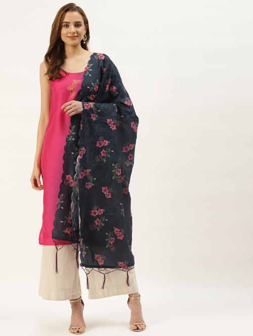 printed women dupatta - 18406379 - Very Small Image - 1