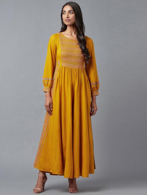 yellow floral print fusion jumpsuit - 18406493 - Very Small Image - 1