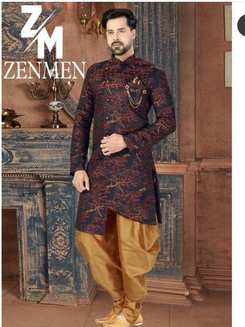 indo western wear for men - 18407018 - Very Small Image - 1