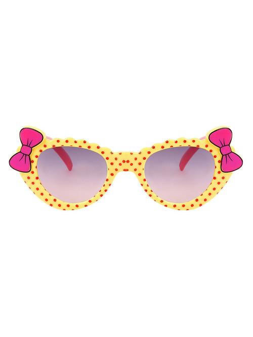 yellow polycarbonate sunglass - 18407381 - Very Small Image - 1