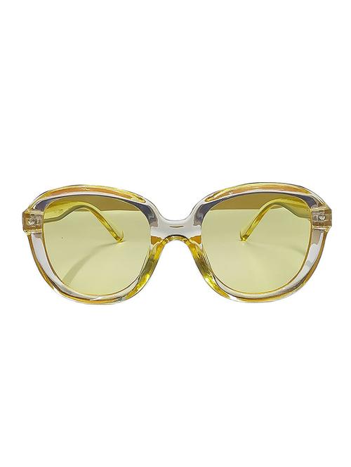 yellow polycarbonate sunglass - 18407396 - Very Small Image - 1