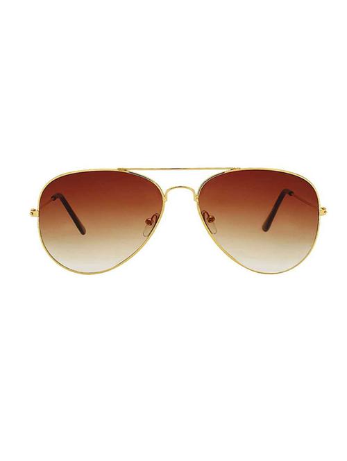 gold polycarbonate sunglass - 18407511 - Very Small Image - 1