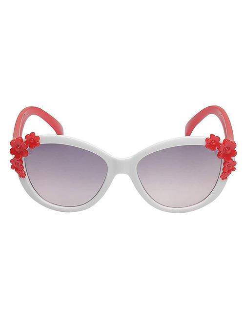 white polycarbonate sunglass - 18407538 - Very Small Image - 1