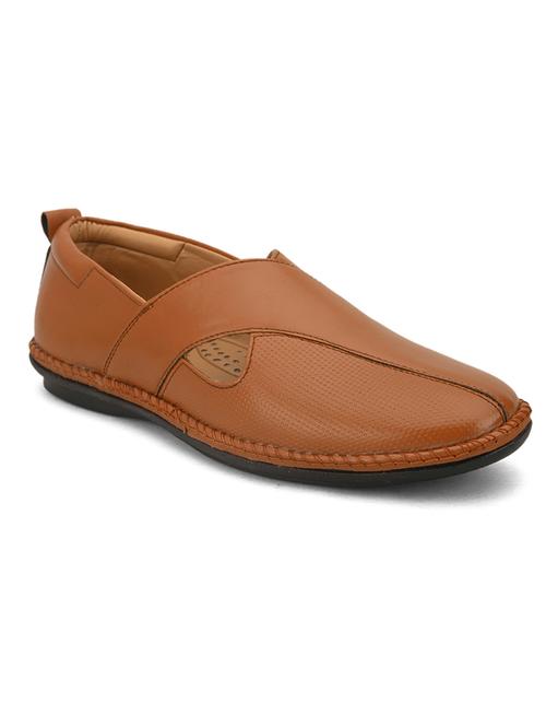 tan synthetic & mesh slip on sandals - 18407678 - Very Small Image - 1