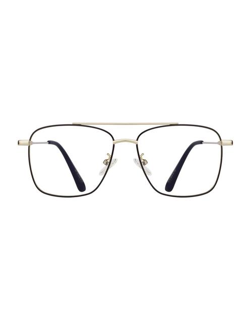royalmede silver & black clear rectangle metal unisex frame - 18407696 - Very Small Image - 1