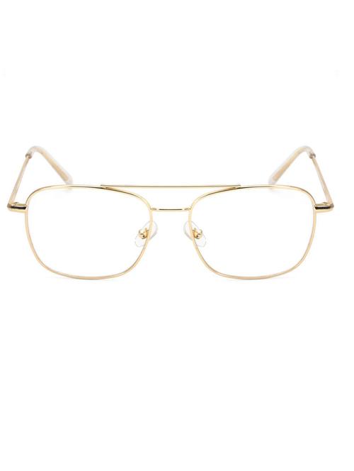 royalmede gold clear rectangle metal unisex frame - 18407706 - Very Small Image - 1