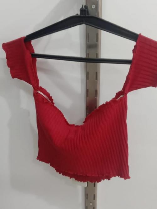 ladies crop top - 18407770 - Very Small Image - 1