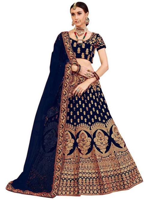 women flared lehenga choli with dupatta - 18407788 - Very Small Image - 1