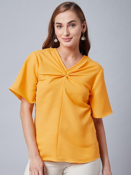 short sleeved solid regular top - 18408747 - Very Small Image - 1