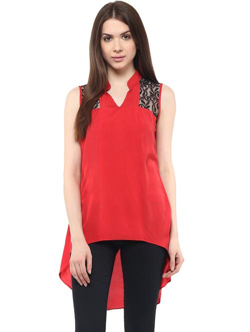 sleeveless solid regular top - 18408904 - Very Small Image - 1