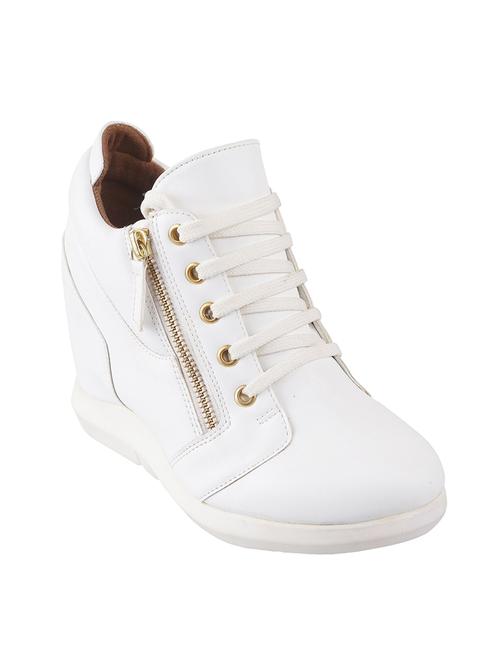white synthetic slip on sandals - 18408975 - Very Small Image - 1