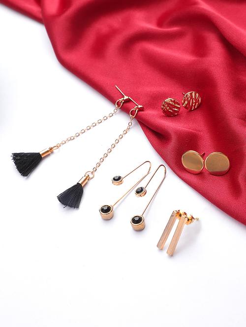 gold metal combo's. earring - 18409390 - Very Small Image - 1