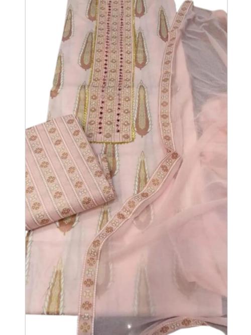 unstitched suit set - 18410379 - Very Small Image - 1