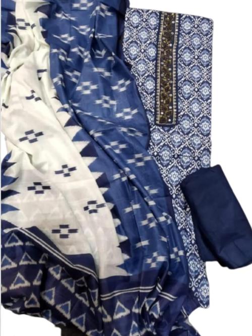 unstitched suit set - 18410380 - Very Small Image - 1