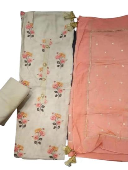 unstitched suit set - 18410381 - Very Small Image - 1