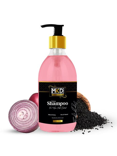 onion shampoo 300 ml cream bottle all hair type - 18411582 - Very Small Image - 1