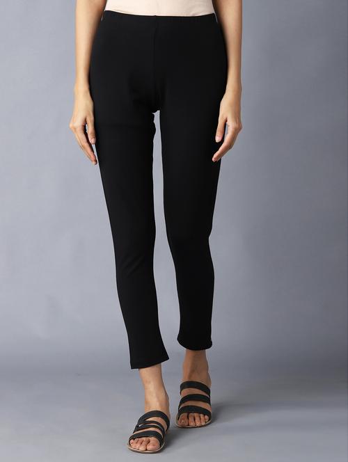 mid rise solid legging - 18411765 - Very Small Image - 1