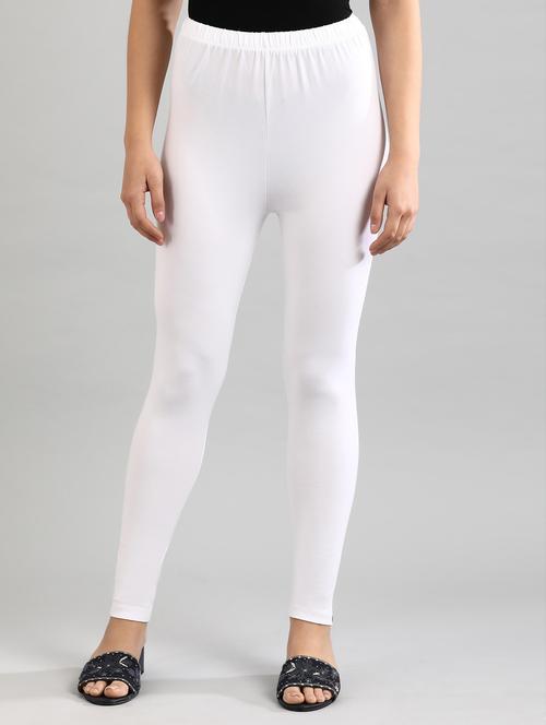 high rise solid leggings - 18411778 - Very Small Image - 1