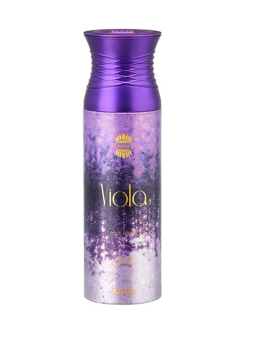 ajmal viola perfume deodorant 200ml body spray gift for women - 18412086 - Very Small Image - 1