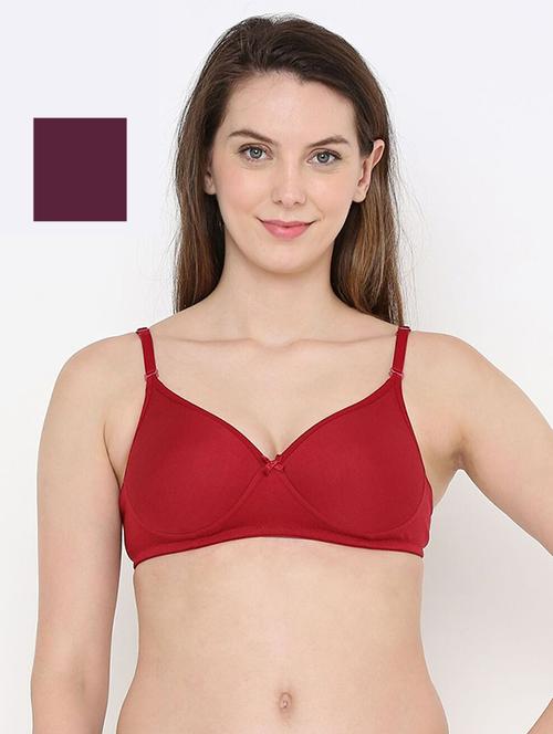 pack of 2 solid t-shirt bra - 18412393 - Very Small Image - 1