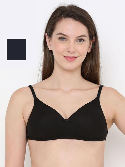 pack of 2 solid t-shirt bra - 18412398 - Very Small Image - 1
